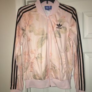 Adidas floral jacket